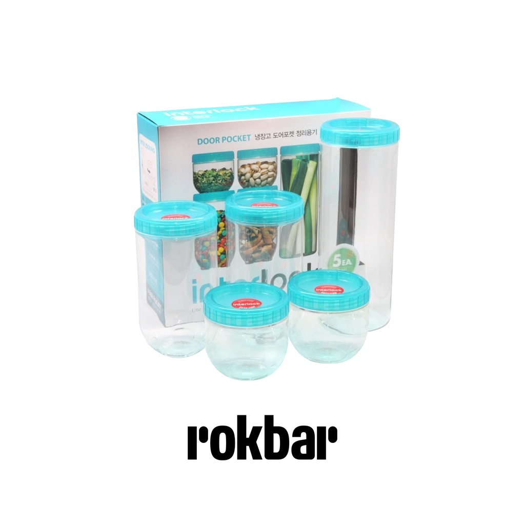 LocknLock Interlock Kotak Makan Gift Set 5P