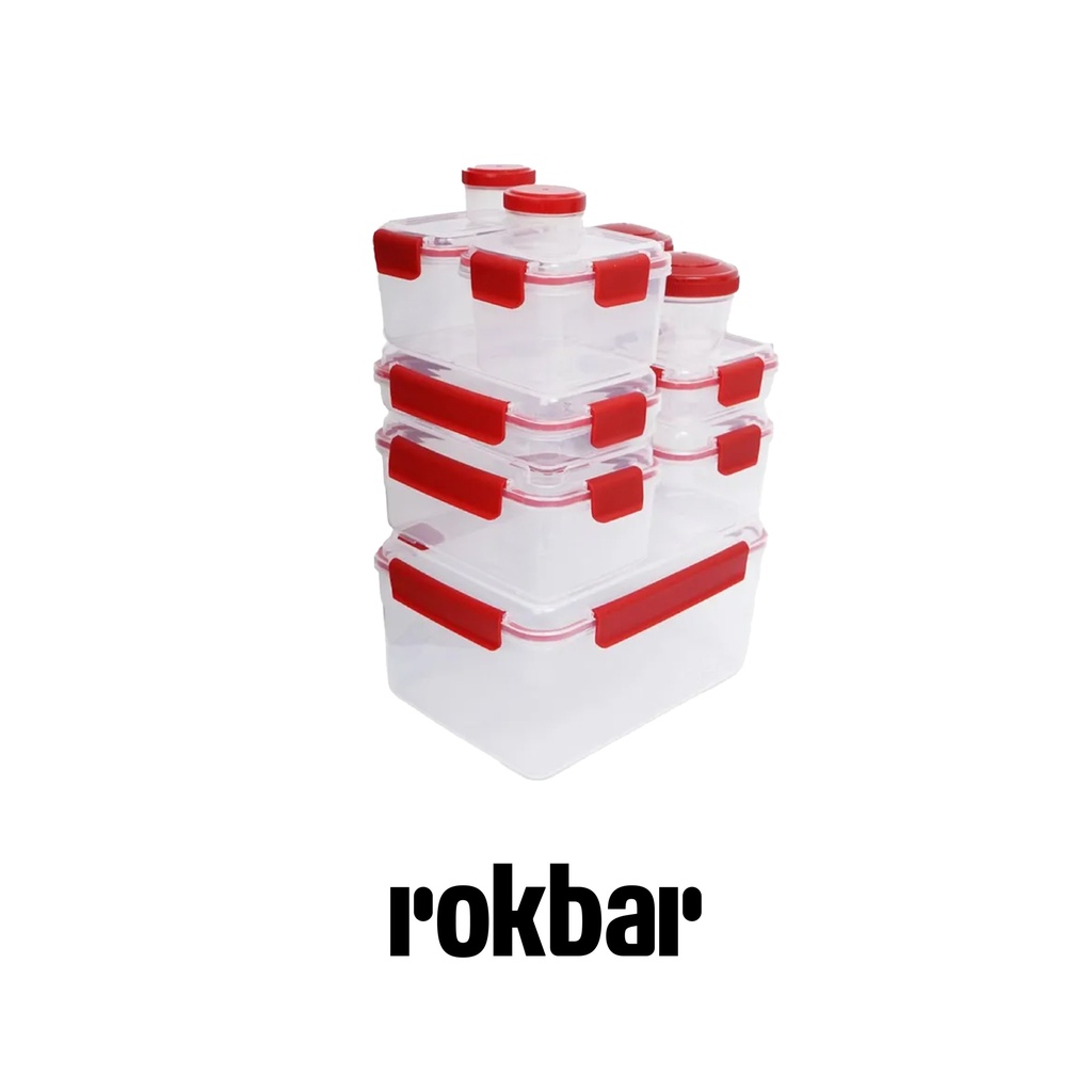 Kris Set 24 Pcs Wadah Makanan Clip Lock