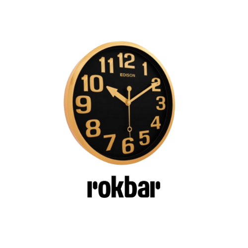 Jam Dinding EDISON ES-362 T50 Modern Design