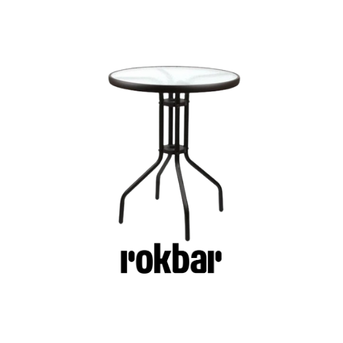 Soleil 60 Cm Meja Teras - Cokelat Tua