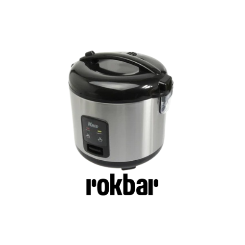 Kris 1.8 Ltr Deluxe Rice Cooker - Silver