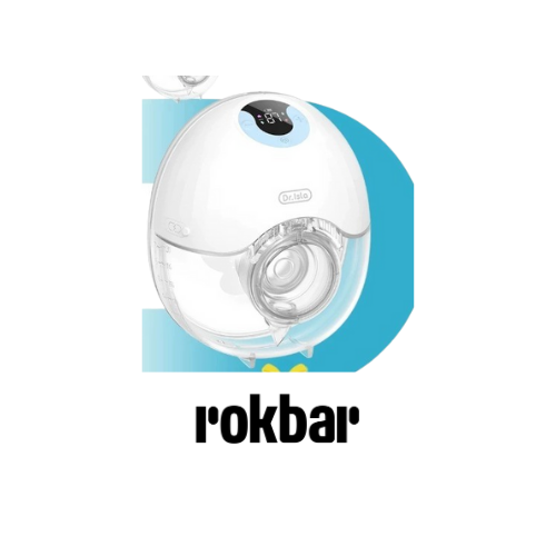 Dr.isla Pompa Asi Elektrik Handsfree Wearable Breast Pump Portable 210Ml 4 Mode 36 Level 24mm Penampung ASI EB46