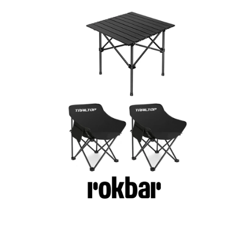 TrailTop Meja Kursi Lipat ( 1 Meja 2 Kursi )