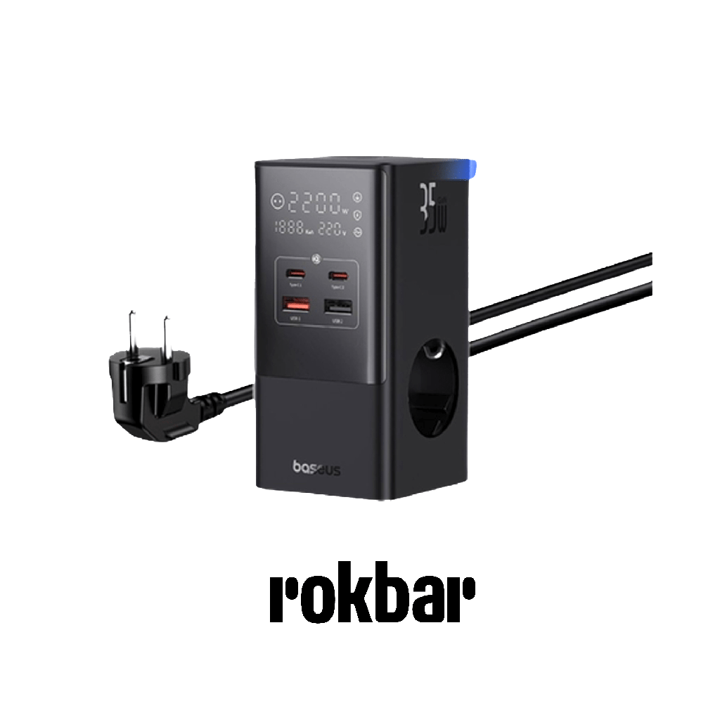 BASEUS POWERCOMBO 35W PORTABLE POWER STATION
