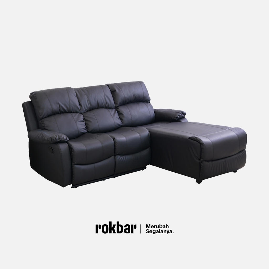 Selma Liverton Sofa L Sectional Kulit